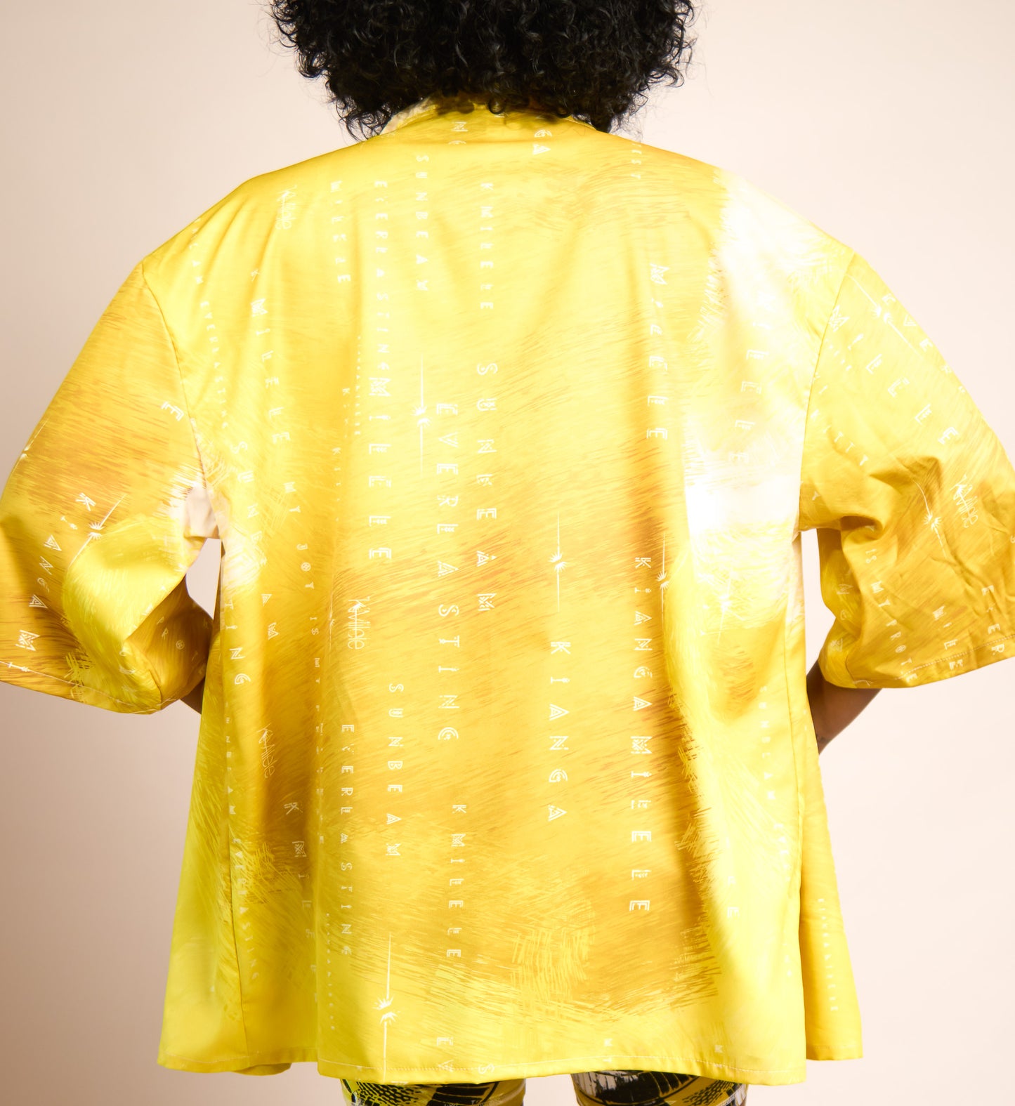 Unisex Kimono Shirt - Sunbeam