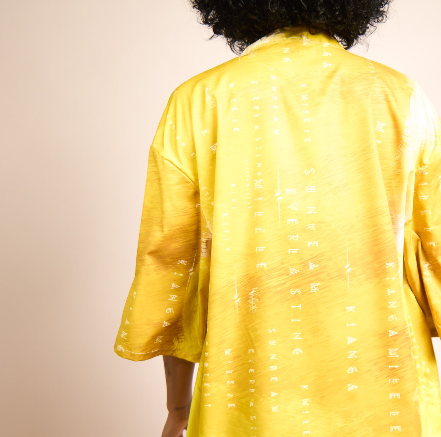 Unisex Kimono Shirt - Sunbeam