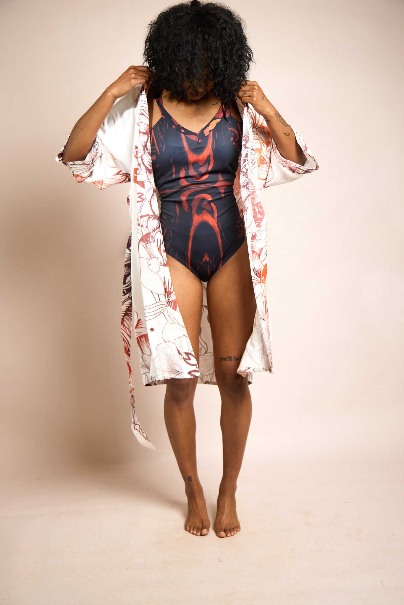 Women's Tie Shoulder Swimsuit- The Remix