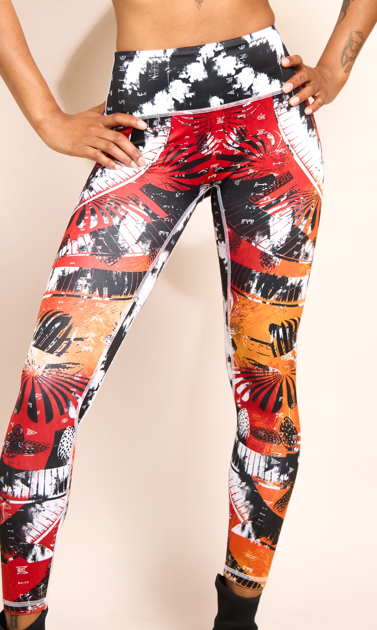 Women’s High-Rise Leggings- Sweet Sunset