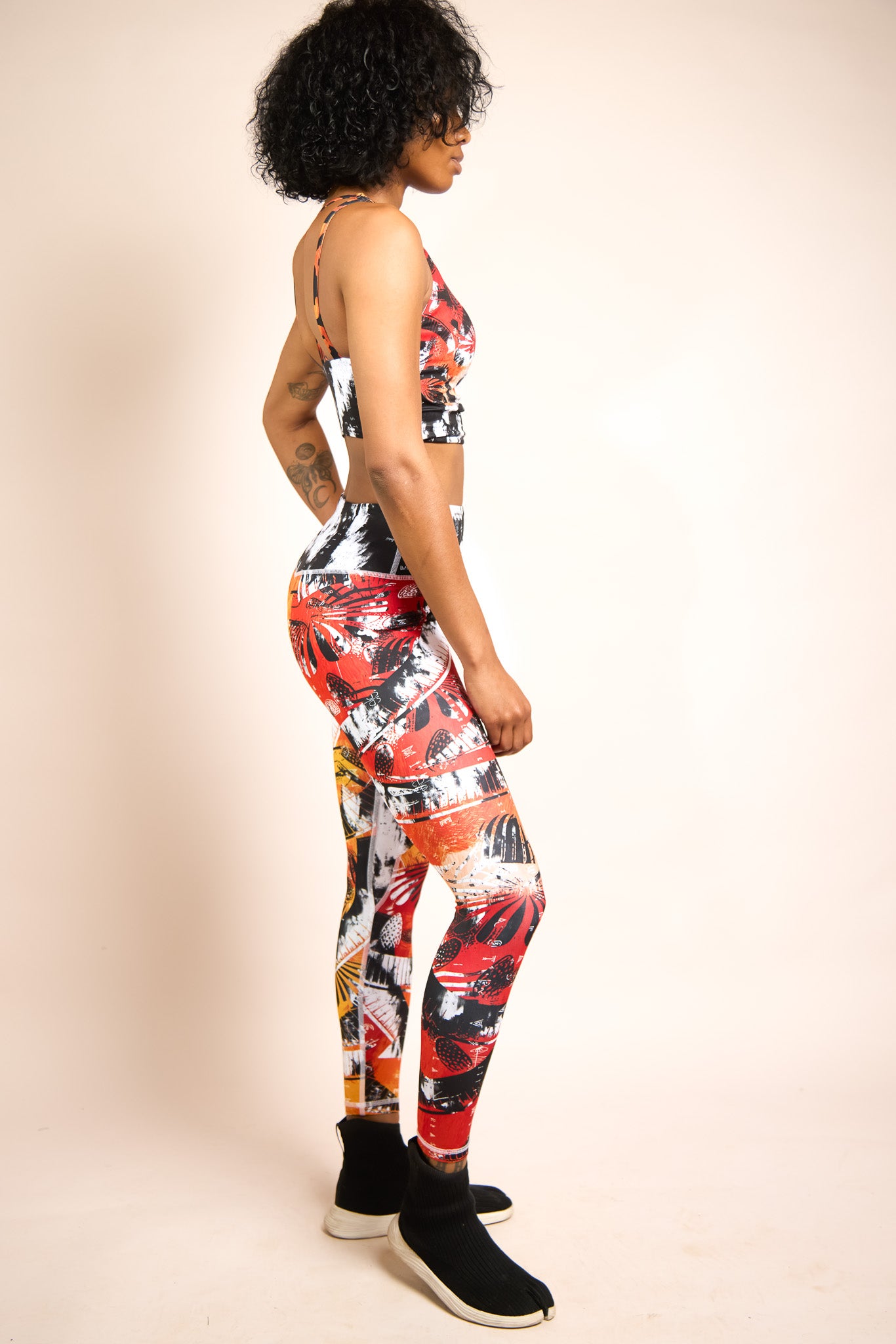 Women’s High-Rise Leggings- Sweet Sunset