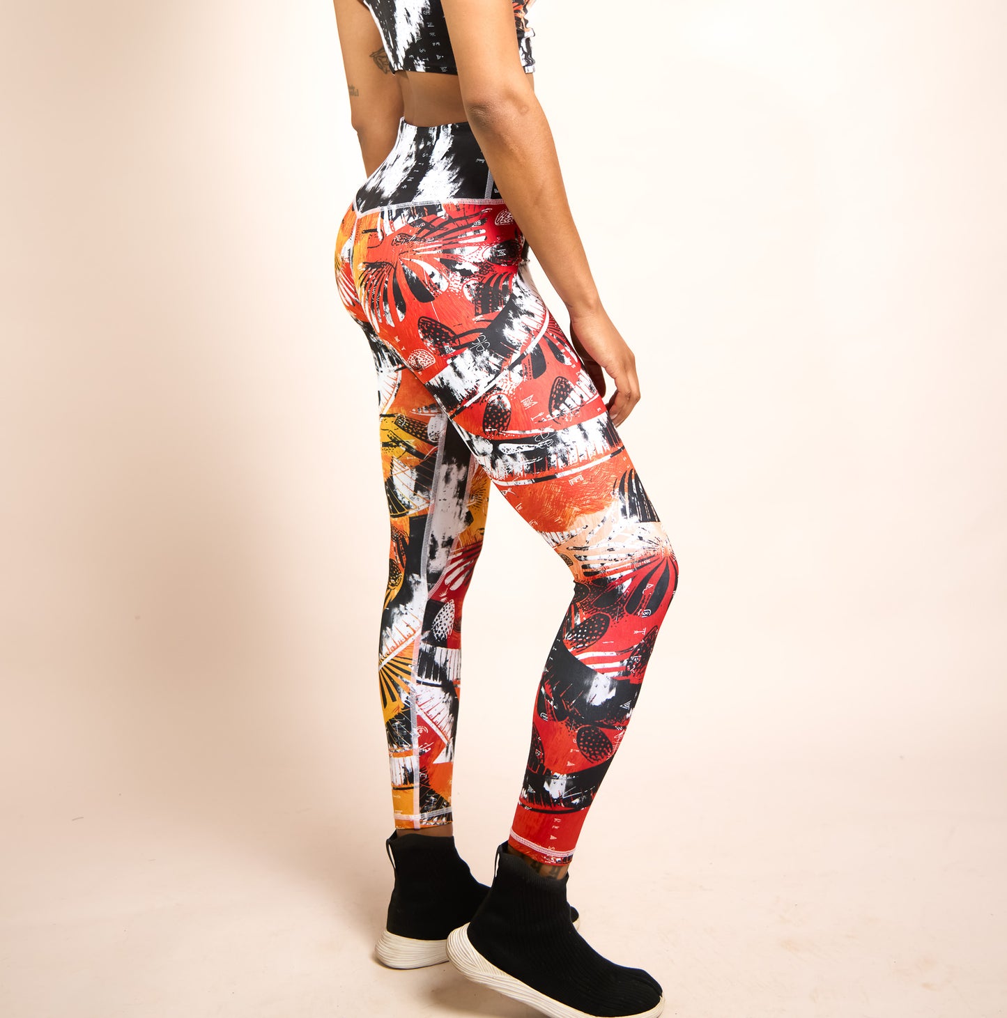 Women’s High-Rise Leggings- Sweet Sunset