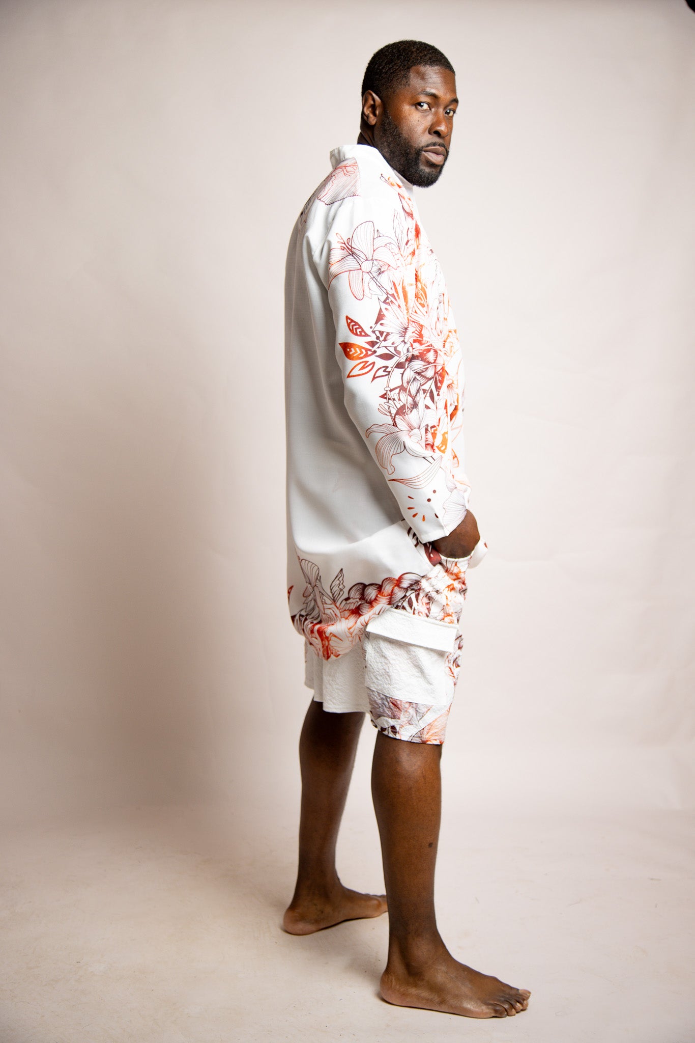 Men's Linen Kaftan - Queen of Joy