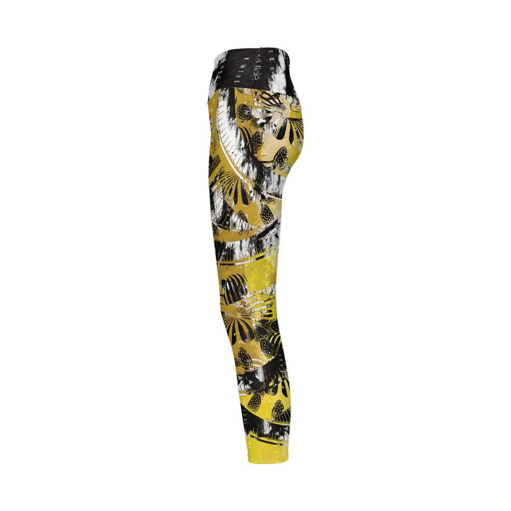 Women’s High-Rise Leggings-Sunshine