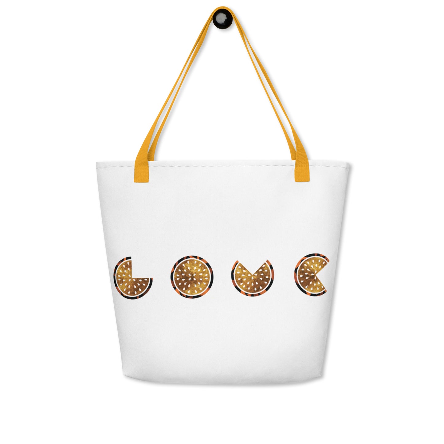 Large Beach Tote - Moon Melons