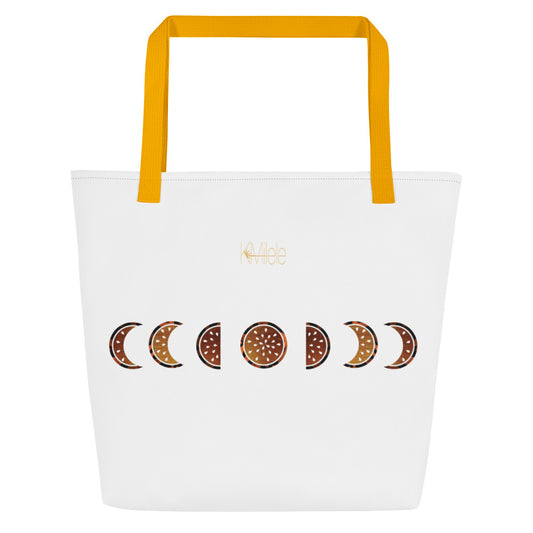 Large Beach Tote - Moon Melons