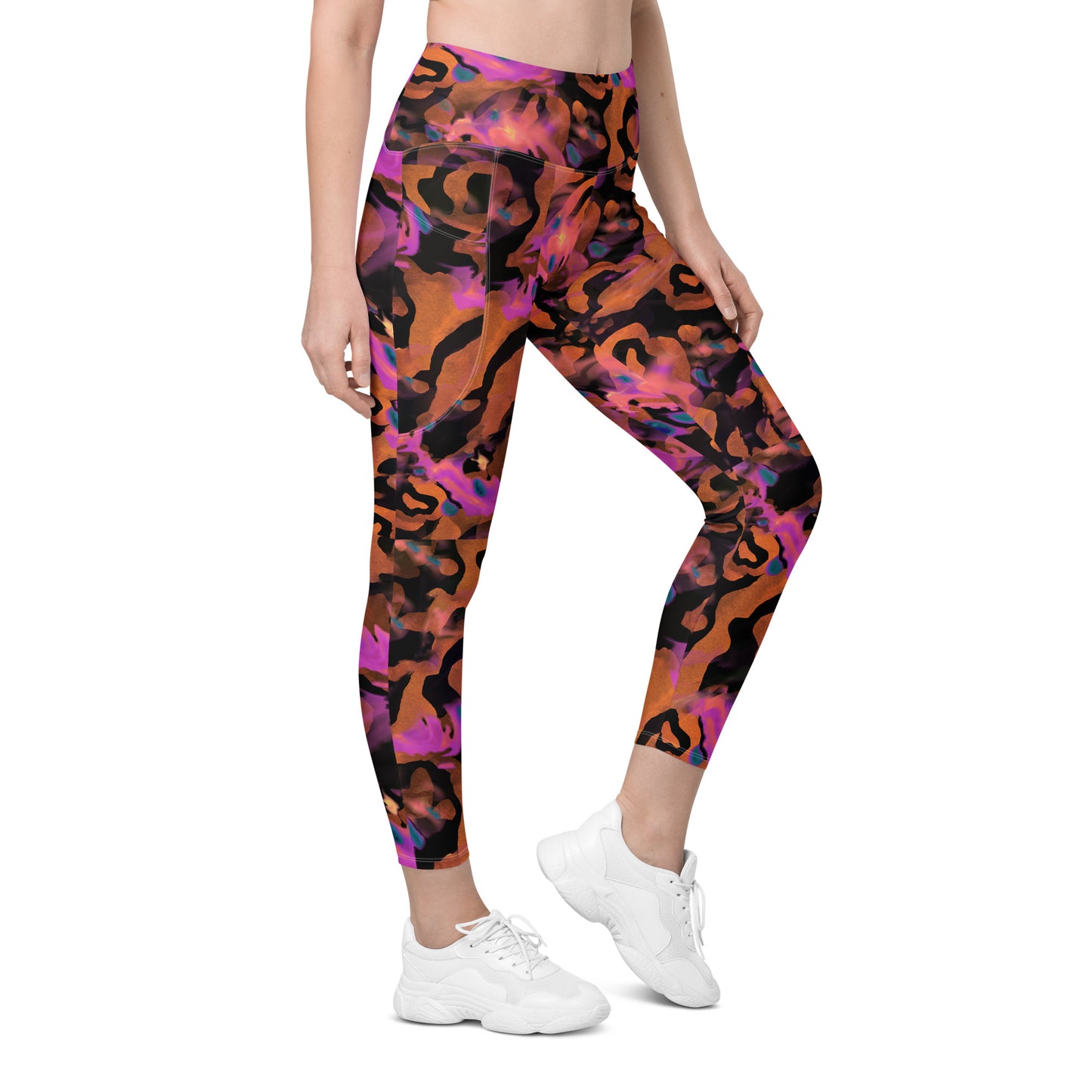 Leggings with Pockets - Watermelon Flavor