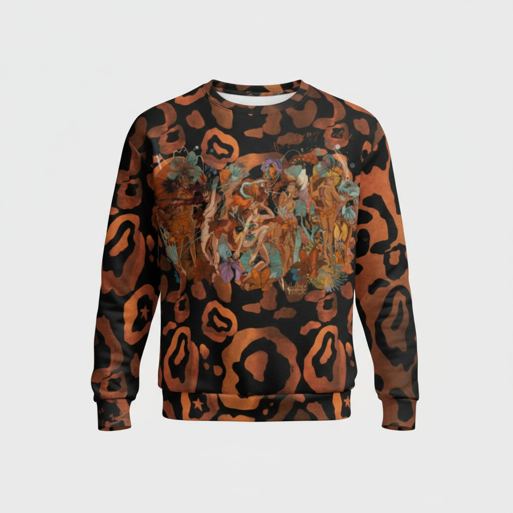 Unisex Sweatshirt - Black Joy / Kitty 4 Life