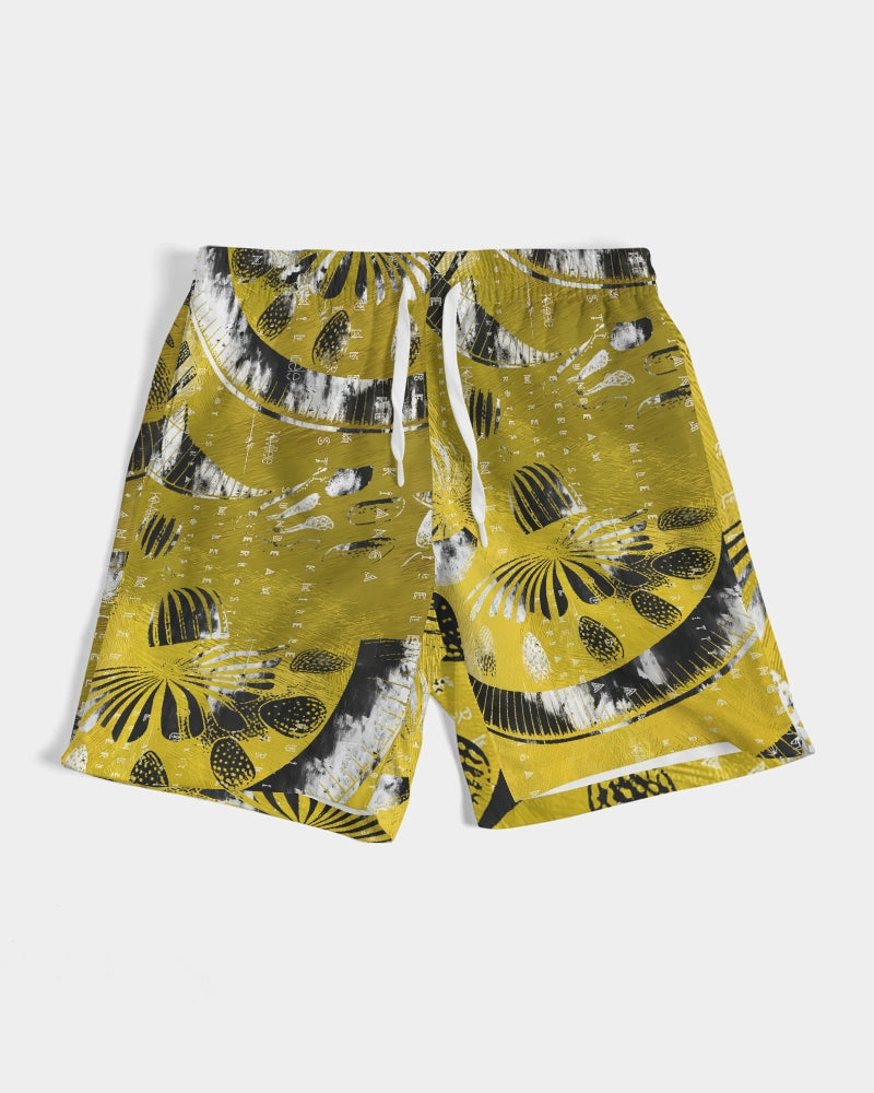 Sweet Sunrise Men's All-Over Print Swim Trunk