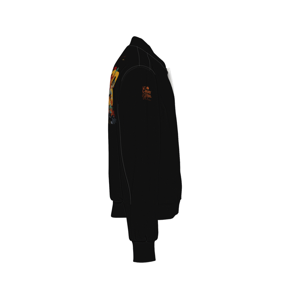 Unisex Bomber Jacket - BLACK JOY/ BPLB