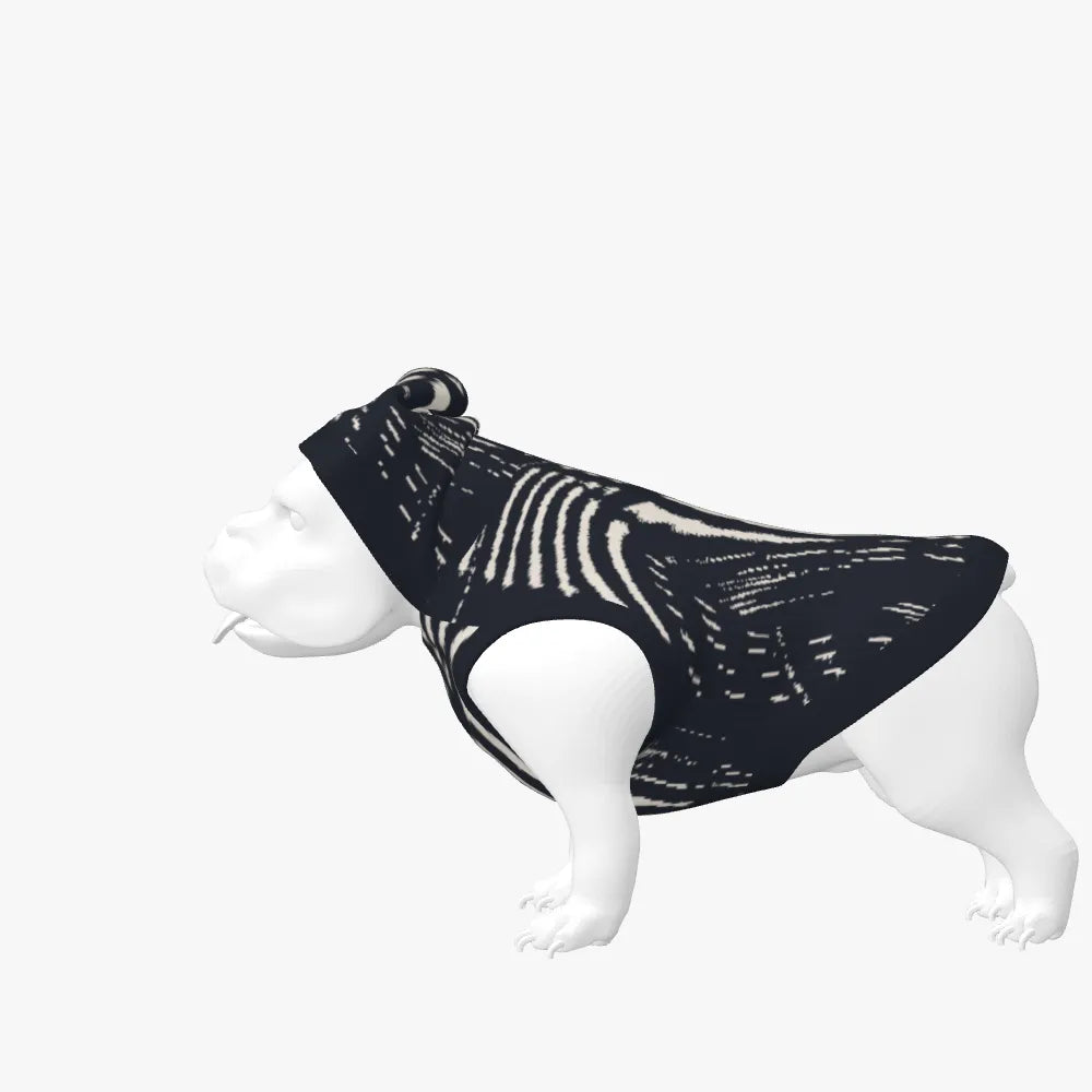 Premium Jacquard Knit Dog Hoodie