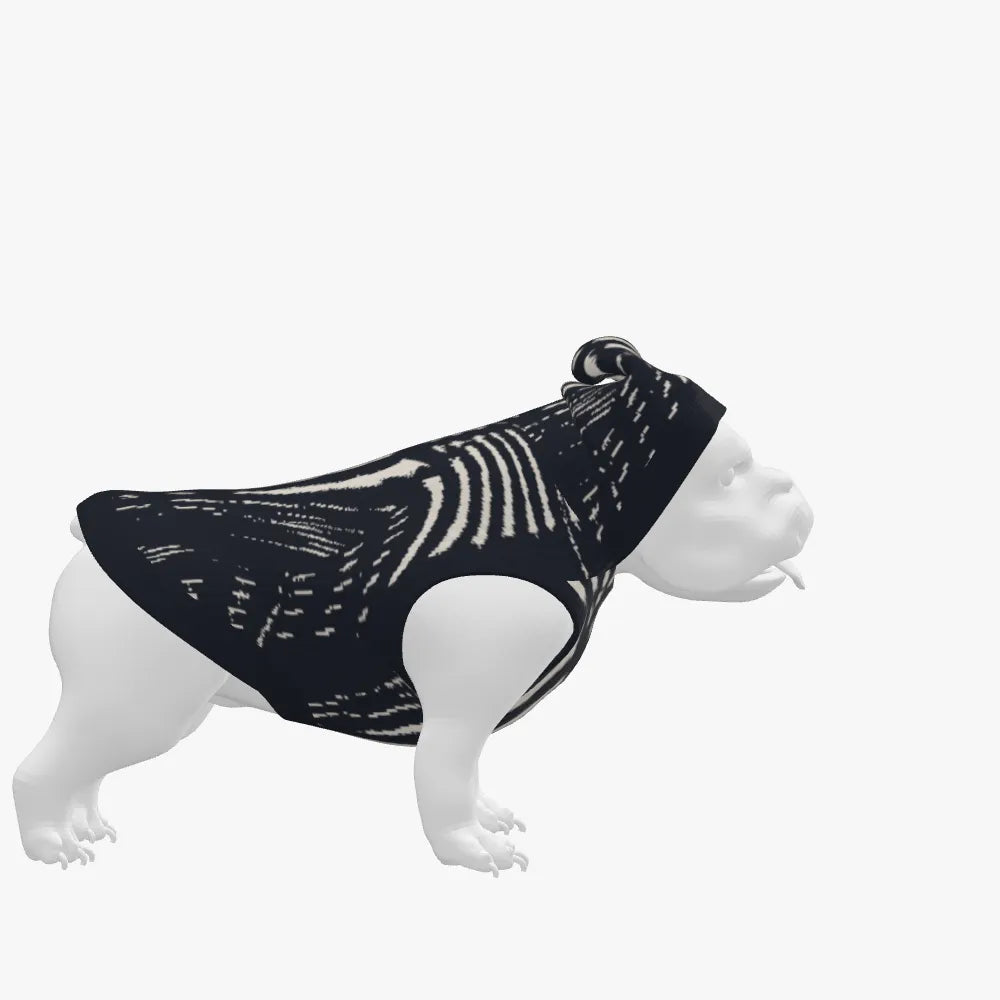 Premium Jacquard Knit Dog Hoodie