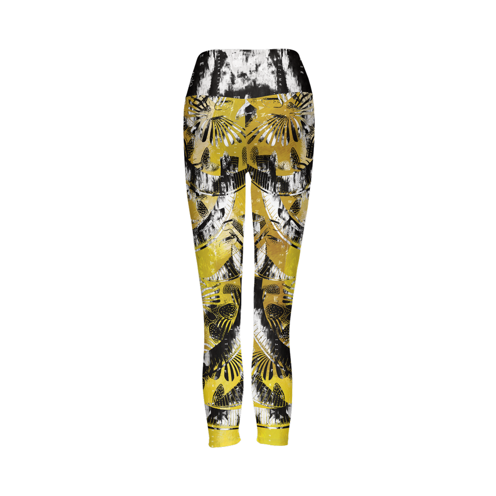 Women’s High-Rise Leggings-Sunshine