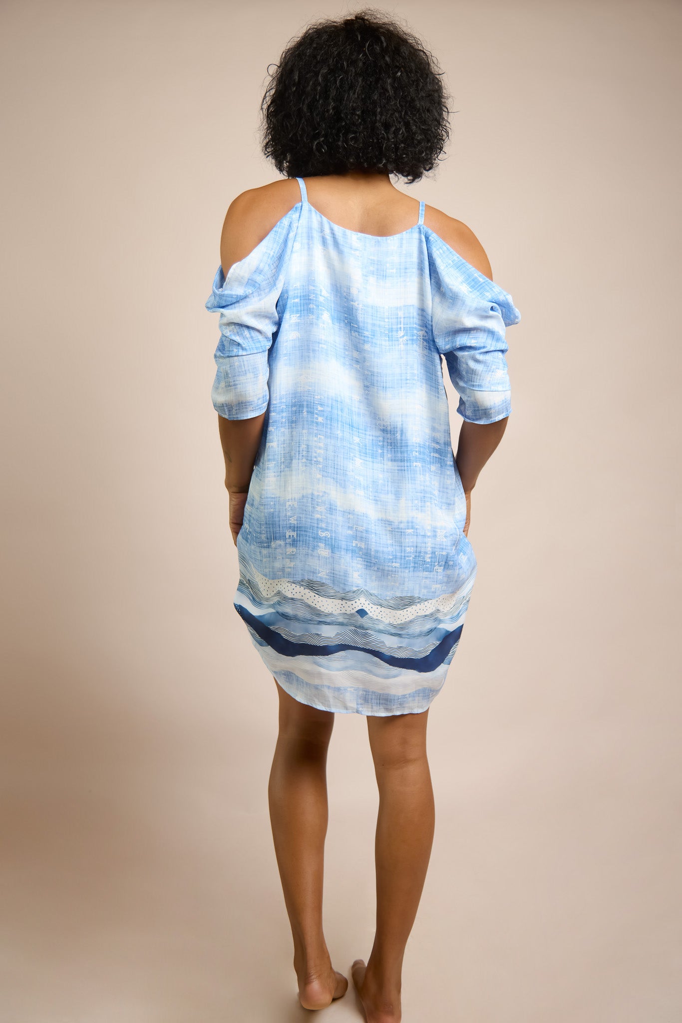 Women's Cold Shoulder Frock - Sweetwater