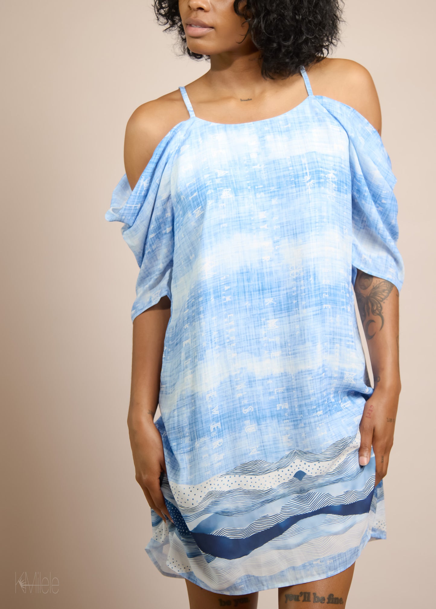 Women's Cold Shoulder Frock - Sweetwater