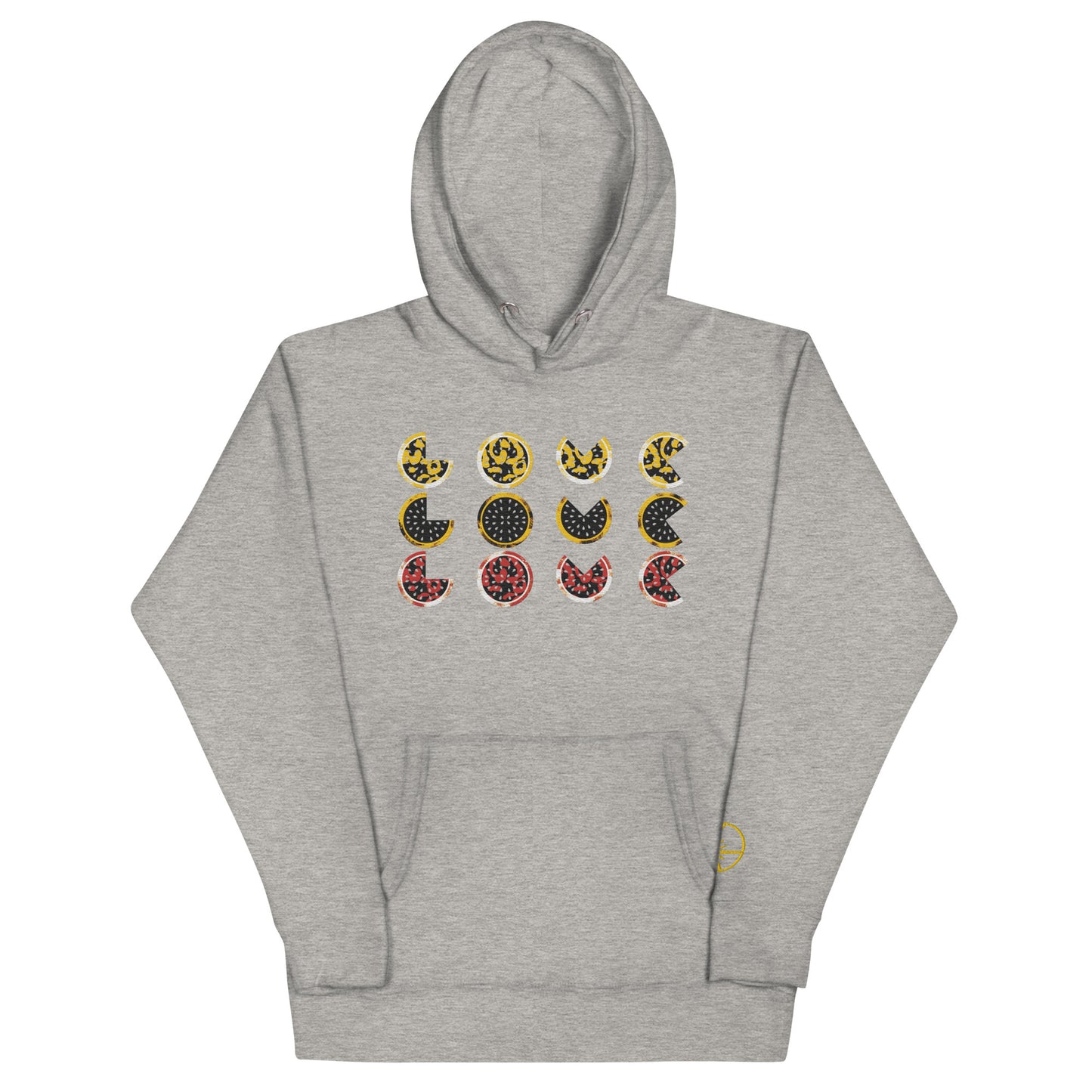 Hoodie - Embroidered Tripple Love