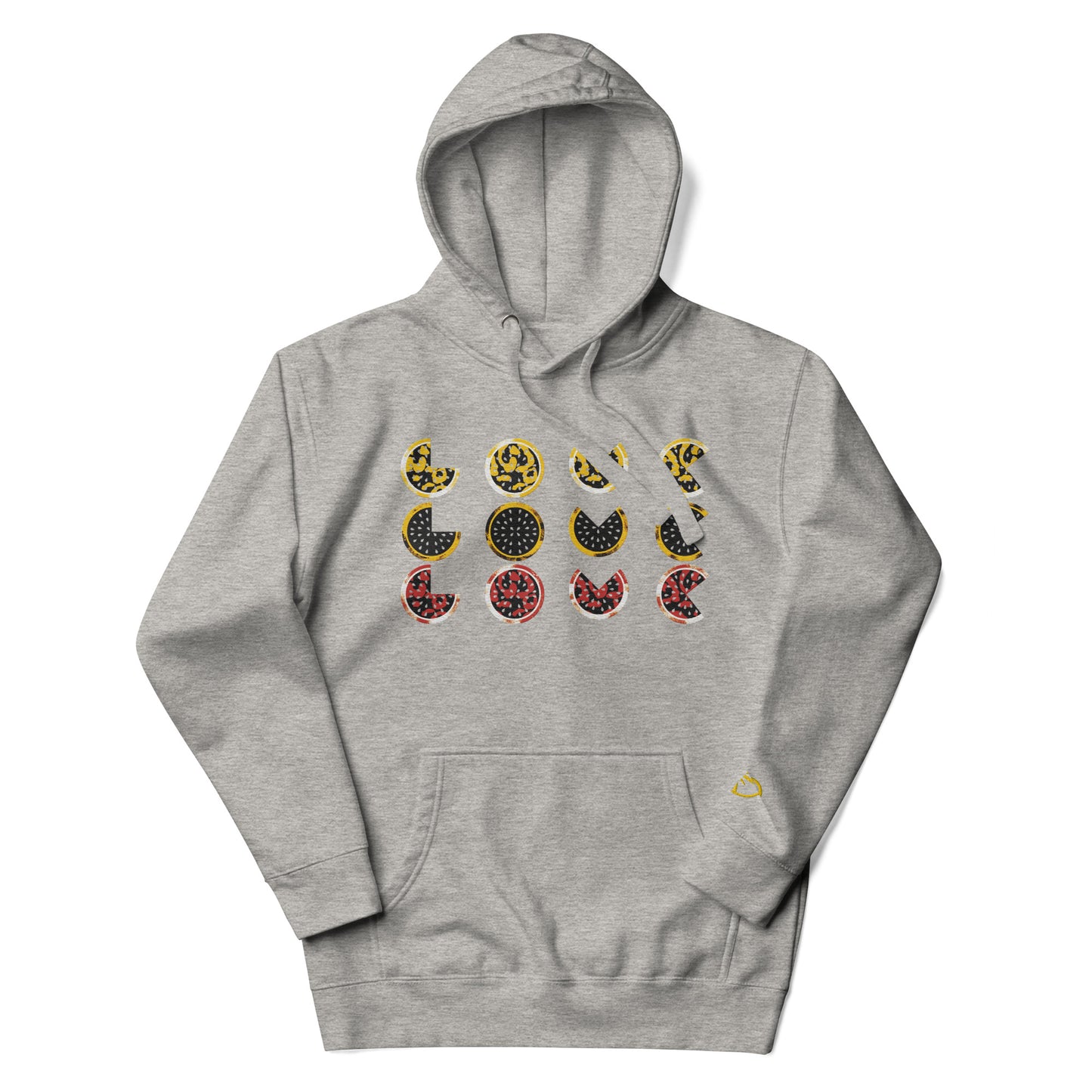 Hoodie - Embroidered Tripple Love