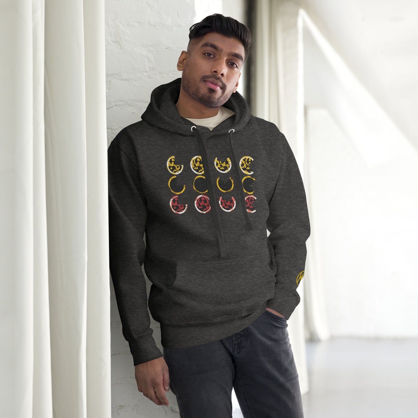 Hoodie - Embroidered Tripple Love