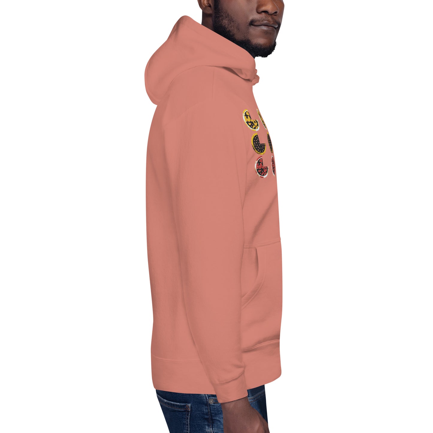 Hoodie - Embroidered Tripple Love