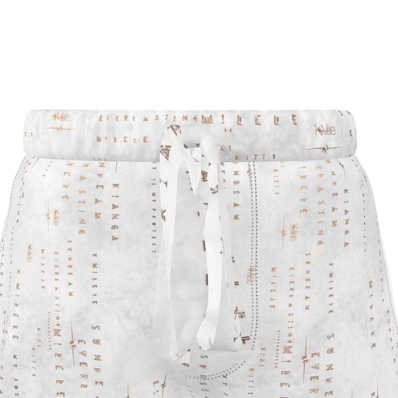 Women’s Silk Shorts - Marble Sands