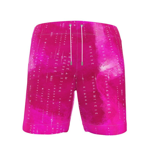 Men’s Swim Shorts - Radiant Pink