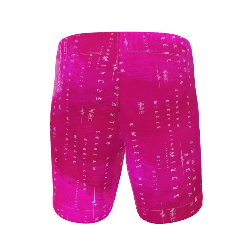 Men’s Swim Shorts - Radiant Pink