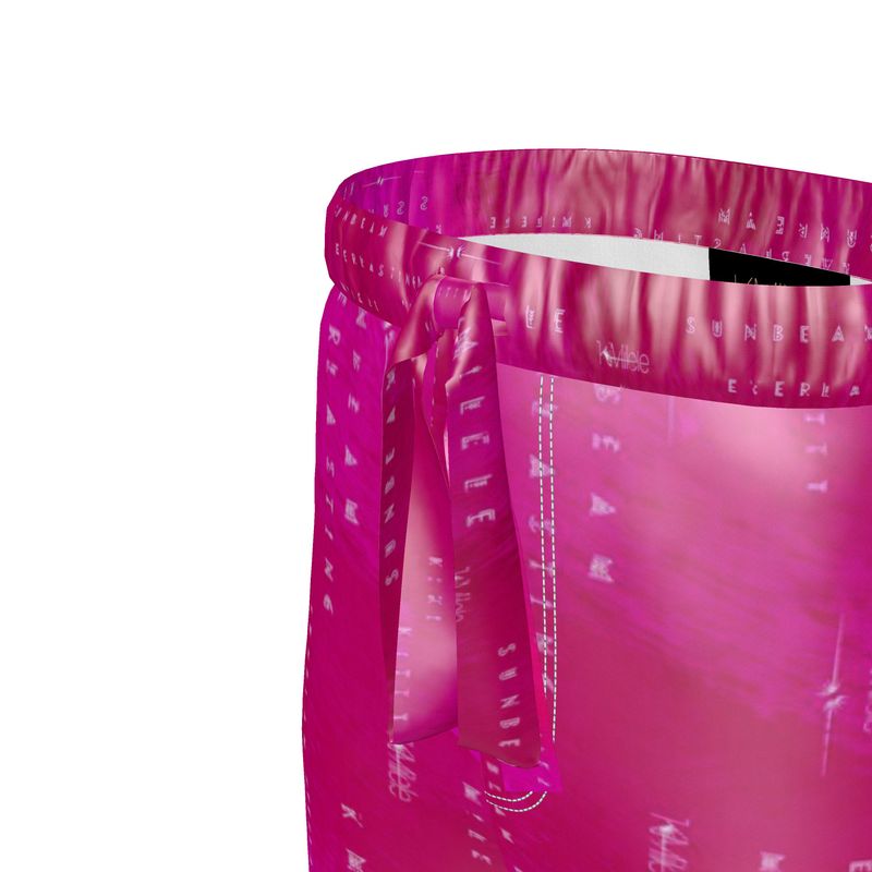 Women’s Silk Bottoms - Radiant Pink