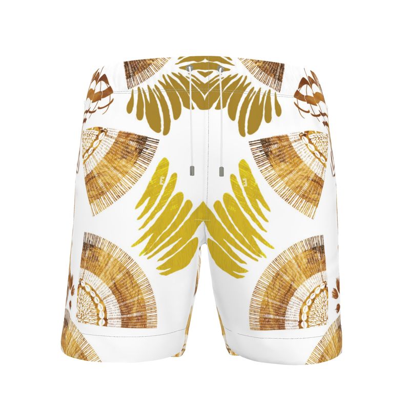 Men’s Swim Shorts - Golden Melon