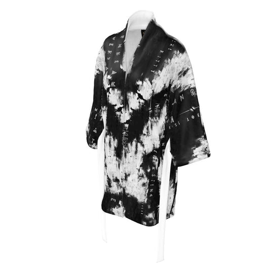 Unisex Silk Kimono - Let Me Fly