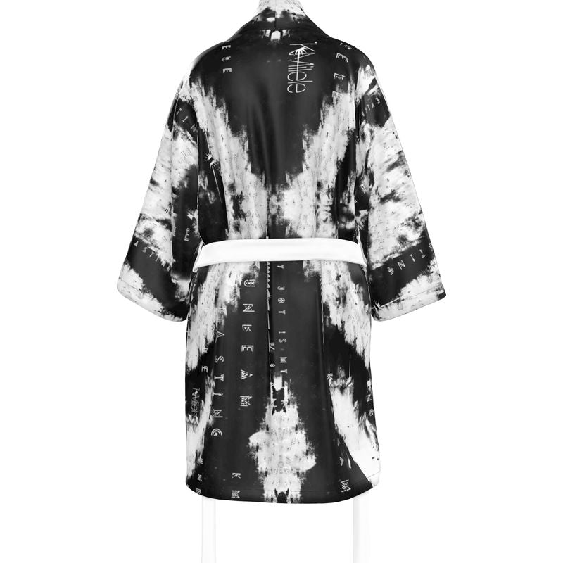 Unisex Silk Kimono - Let Me Fly