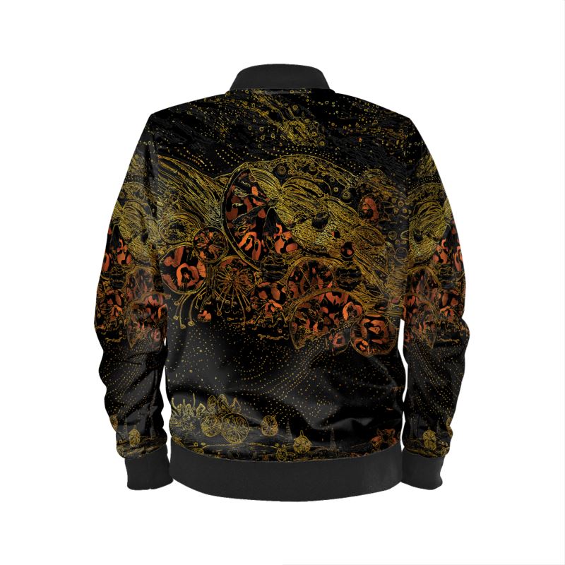 Men's Fully Lined Velvet Bomber - Why is the Universe – KMilele