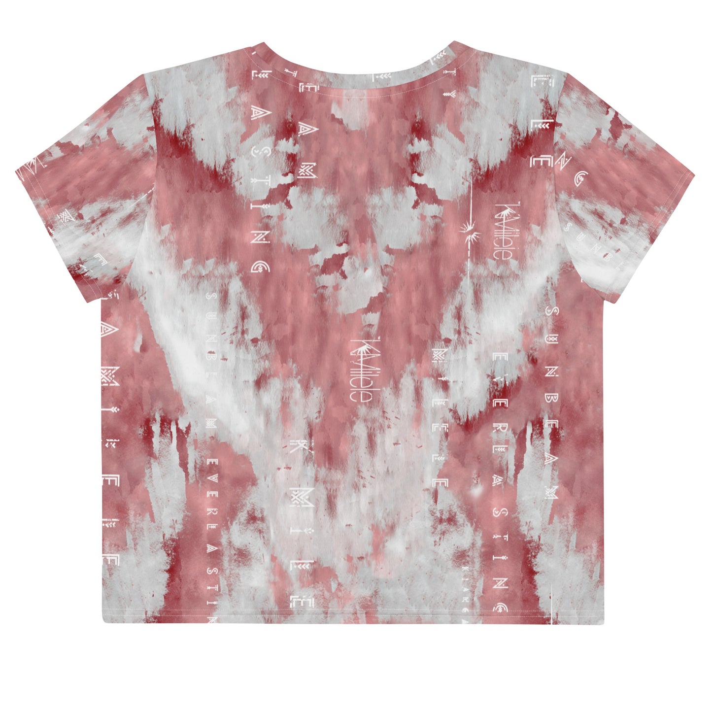 Crop Tee - Let Me Fly - Blush - 25% Off
