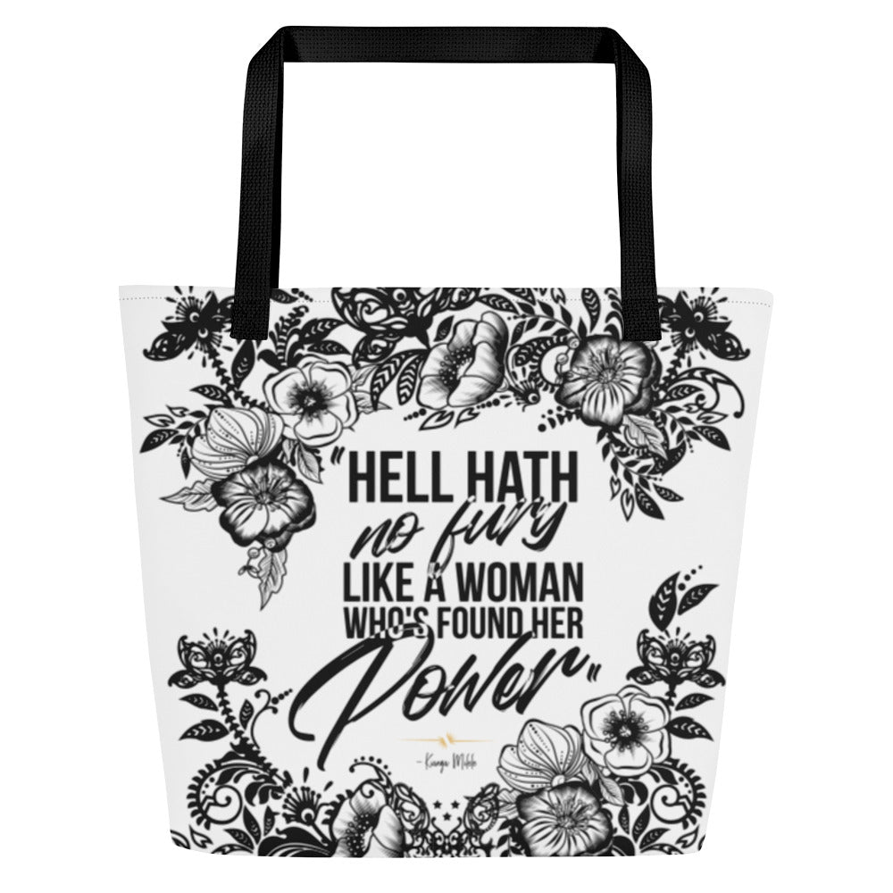 "Powerful" Kitty Tote Bag