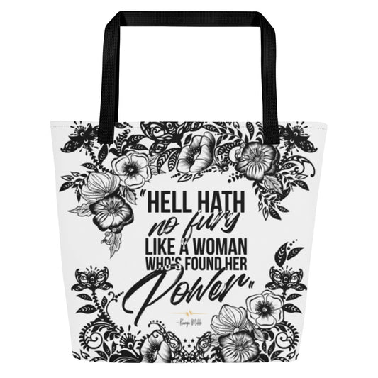 "Powerful" Kitty Tote Bag