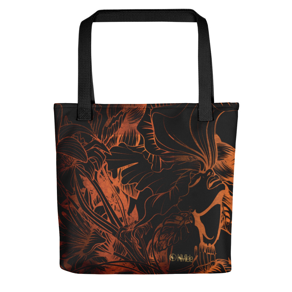 " Queen of Joy" - Black- Beach Tote bag