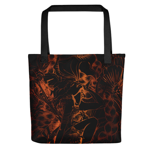 " Queen of Joy" - Black- Beach Tote bag