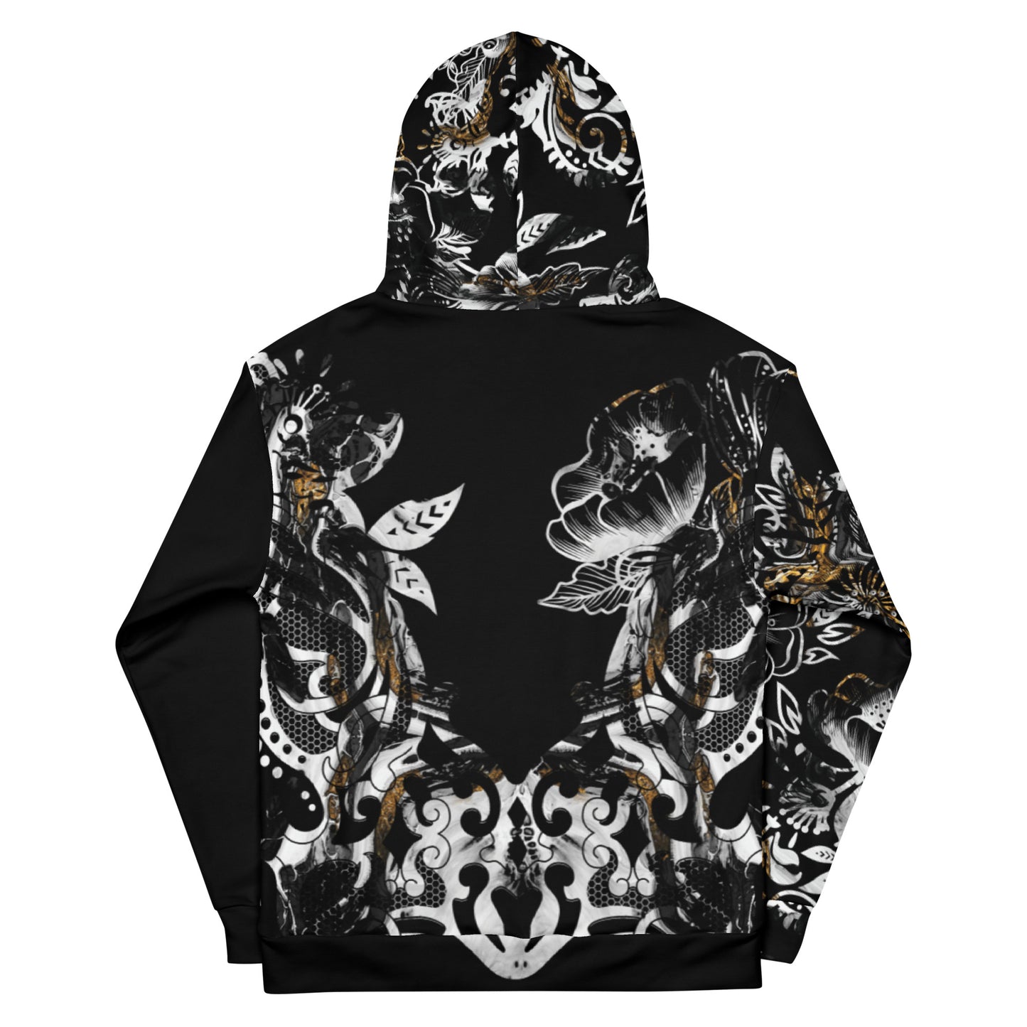 “Powerful - Black” x ZZKG Hoodie-Black