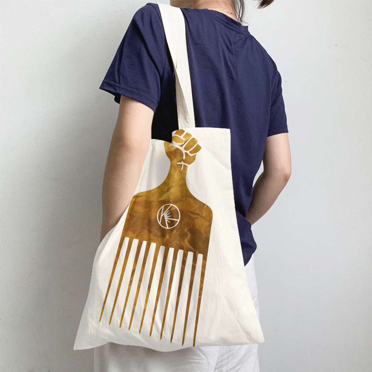 LINEN TOTE CULTURED PERIODT