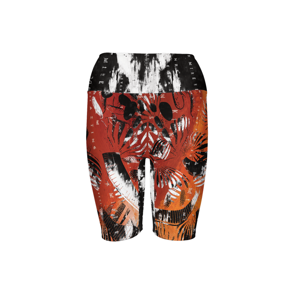 Women’s Bike Shorts-Sweet Sunset