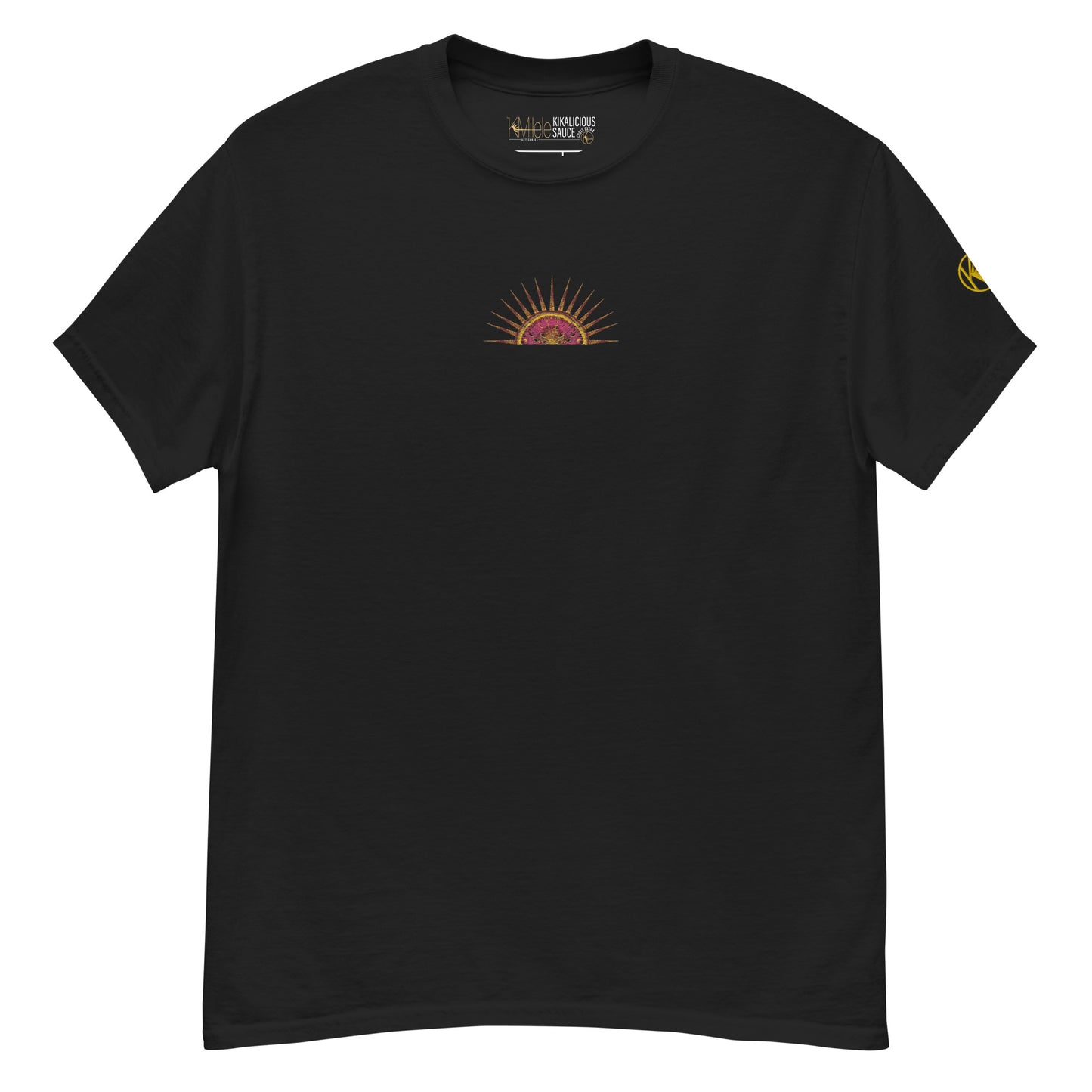 T-Shirt - Embroidered Sun Melon