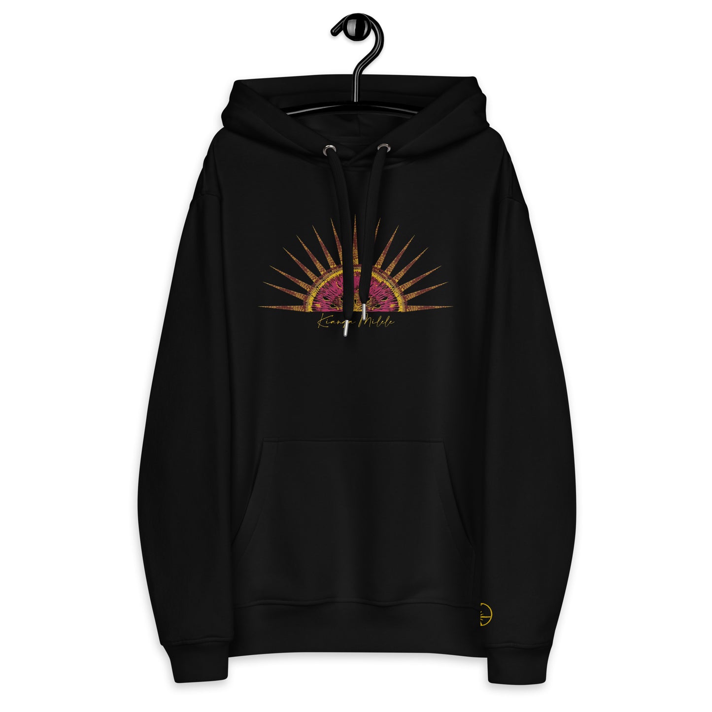 Hoodie - Embroidered Sun Melon