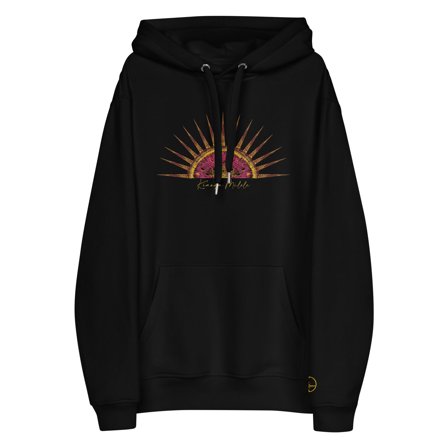 Hoodie - Embroidered Sun Melon