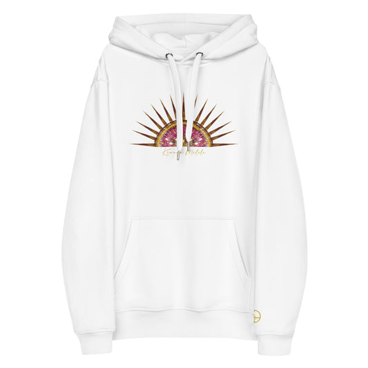 Hoodie - Embroidered Sun Melon